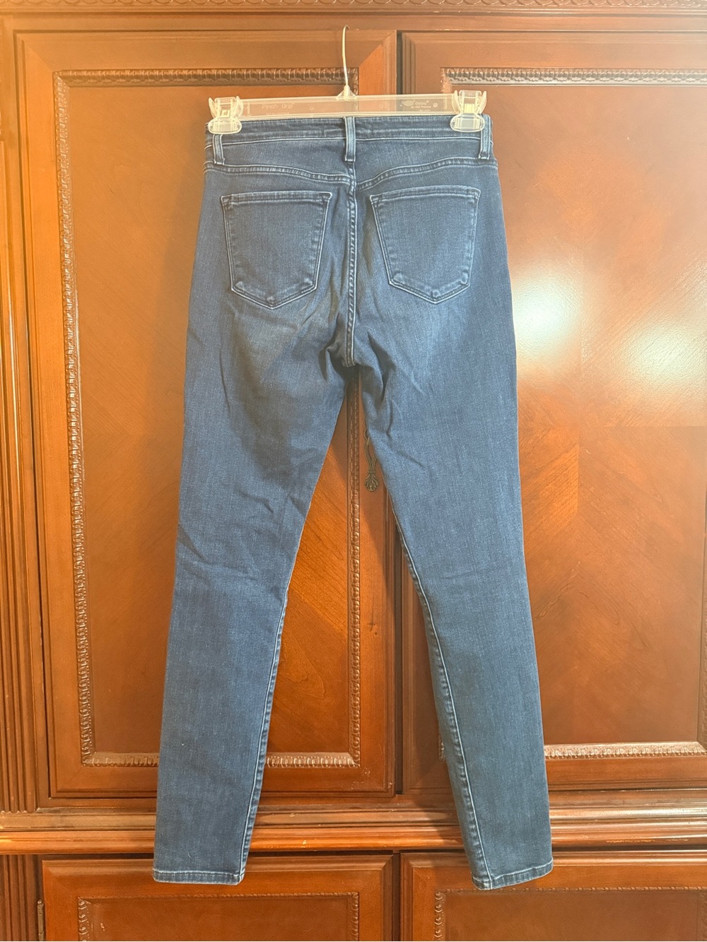 Flying Monkey GUC Mid-Rise 
Super Soft Darker wash 
Denim Skinny Jeans | Size 26 - Picture 5 of 11